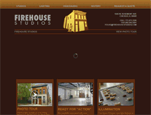 Tablet Screenshot of firehousestudios.com